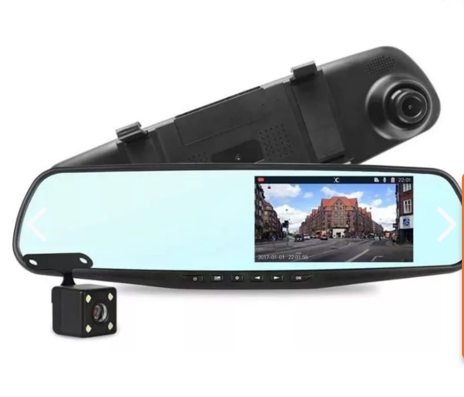 Cámara Espejo Retrovisor Con Pantalla