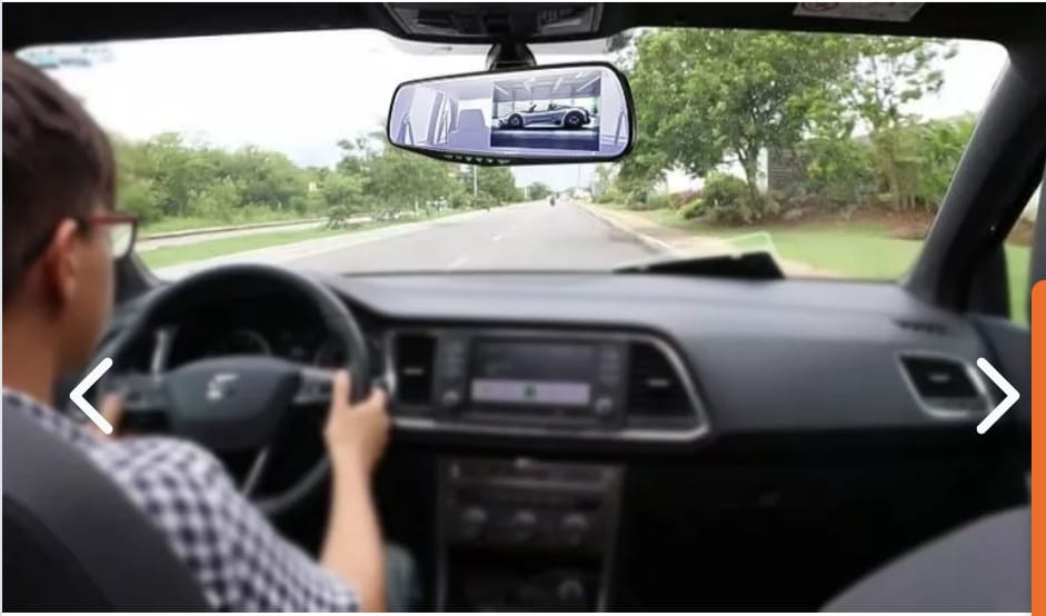 Cámara Espejo Retrovisor Con Pantalla