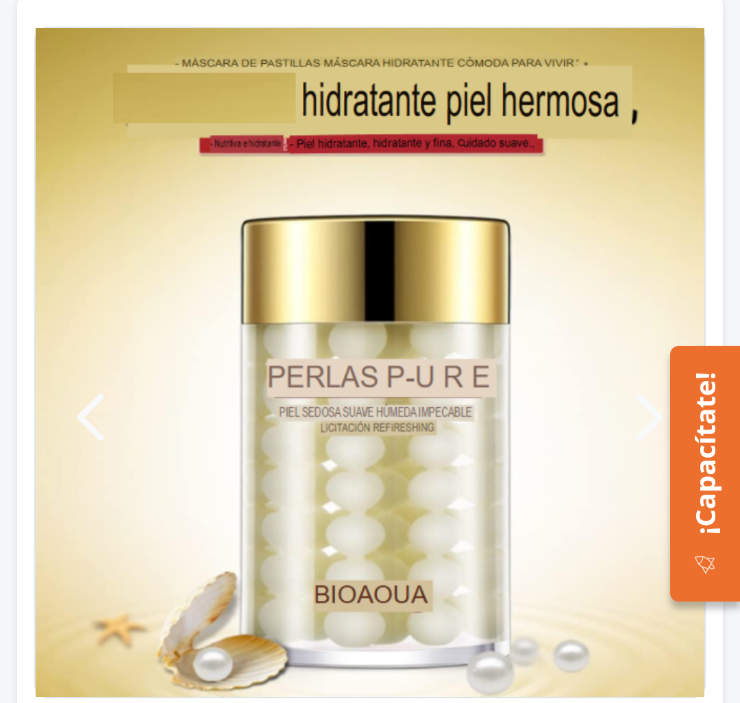 Crema Loción Perlas Humectante