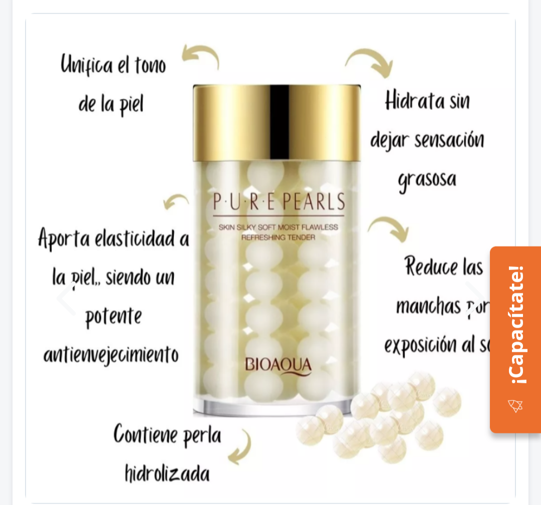 Crema Loción Perlas Humectante