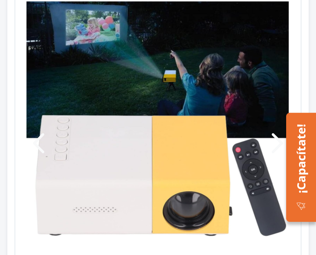 Proyector de Video Led HD Portátil