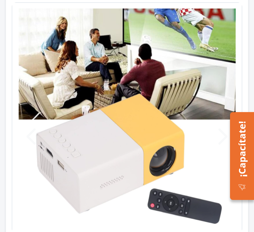 Proyector de Video Led HD Portátil