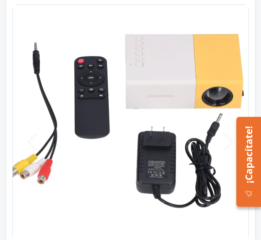 Proyector de Video Led HD Portátil