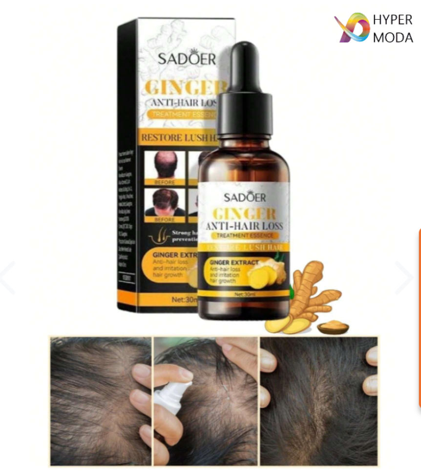 Sérum de Jengibre Anticaida de Cabello