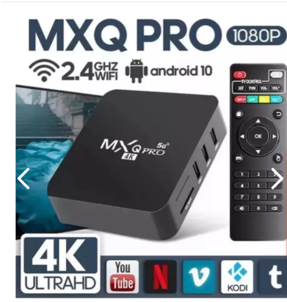 Decodificador TV Box 4K Android Smart TV