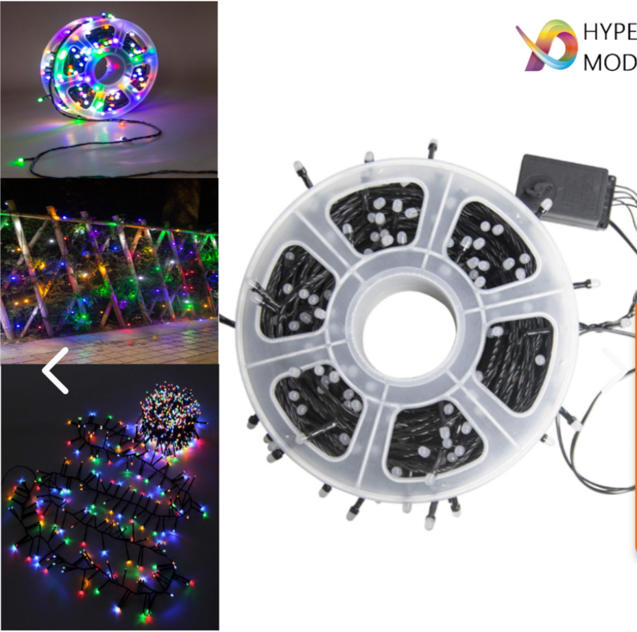 Luces Navideñas 50 Mts