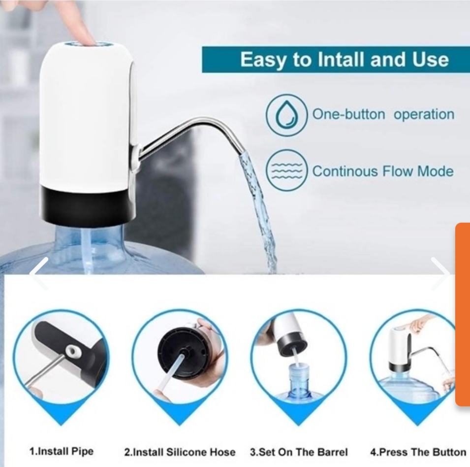 Dispensador de Agua Bomba Automático