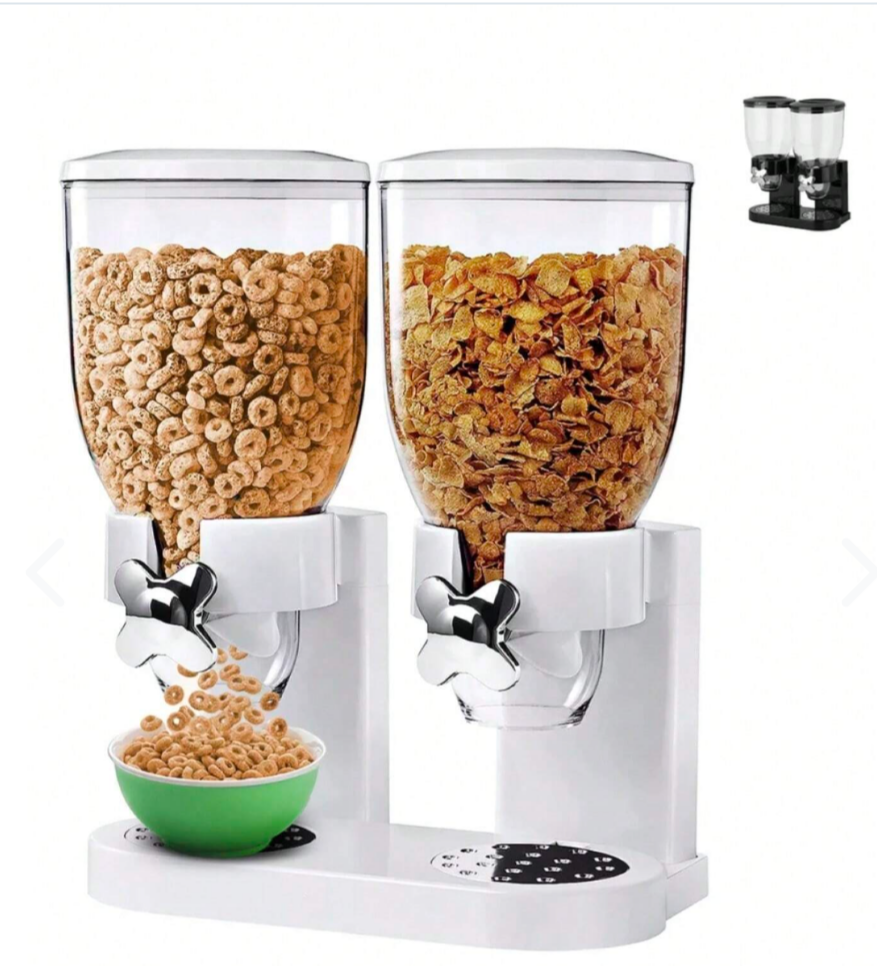 Dispensador Doble de Cereales