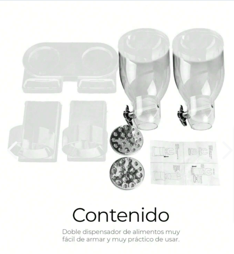 Dispensador Doble de Cereales
