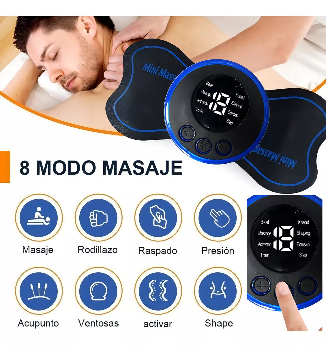 Mini Masajeador Muscular Compra 1 y lleva 2